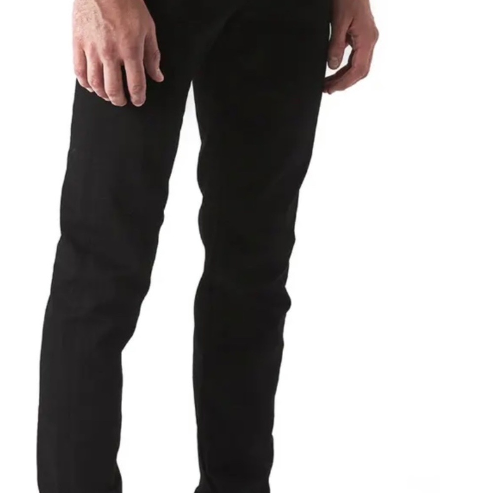 All Saints Men's Iggy Slim Jeans - Black Size 36 Fits like a 29-30 - Picture 3 of 9